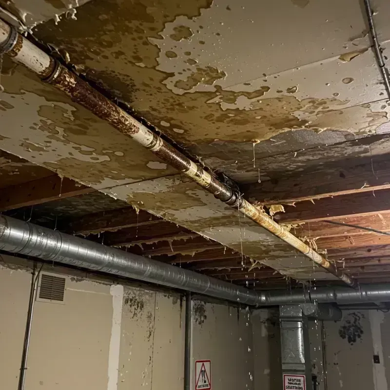 Ceiling Water Damage Repair in Wareham Center, MA